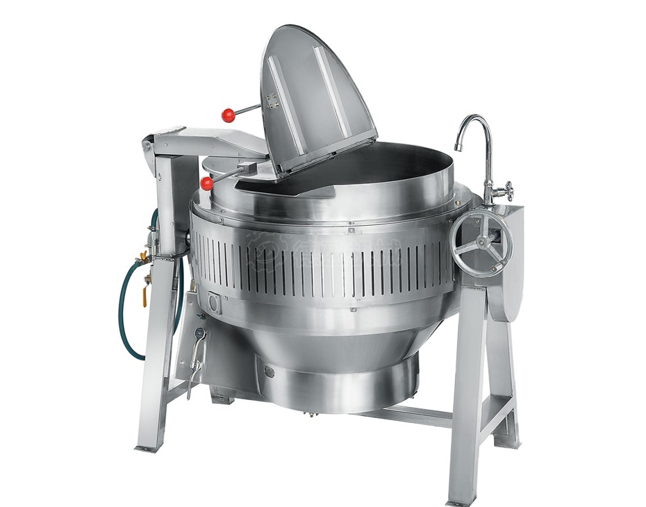 300L 全钢可倾燃气式汤锅